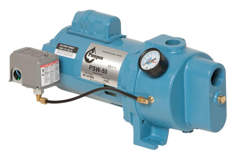 pompe de puits, de relevage, d'arrosage